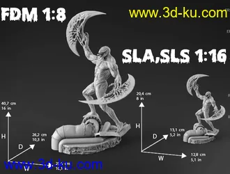 《毒液》角色Riot-3D打印模型的图片
