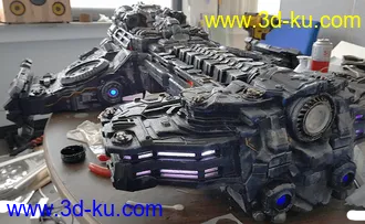 《星际争霸Ⅱ》战列巡航舰Battlecruiser-3D打印模型的图片3
