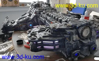 《星际争霸Ⅱ》战列巡航舰Battlecruiser-3D打印模型的图片