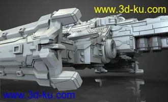 《星际争霸Ⅱ》战列巡航舰Battlecruiser-3D打印模型的图片5