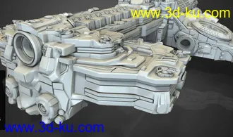 《星际争霸Ⅱ》战列巡航舰Battlecruiser-3D打印模型的图片9
