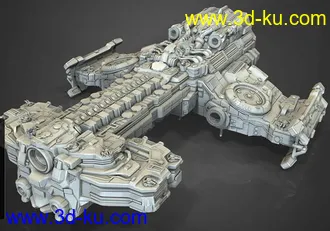 《星际争霸Ⅱ》战列巡航舰Battlecruiser-3D打印模型的图片