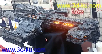 《星际争霸Ⅱ》战列巡航舰Battlecruiser-3D打印模型的图片12