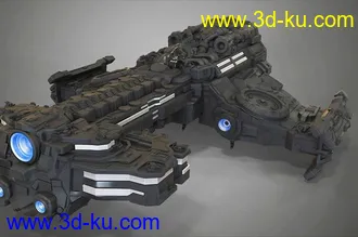 《星际争霸Ⅱ》战列巡航舰Battlecruiser-3D打印模型的图片13