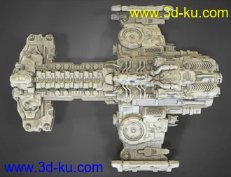 《星际争霸Ⅱ》战列巡航舰Battlecruiser-3D打印模型的图片15