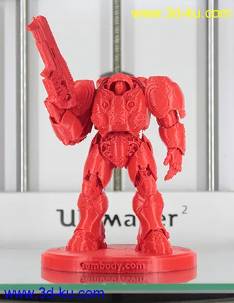 《星际争霸Ⅱ》人类-3D打印模型的图片