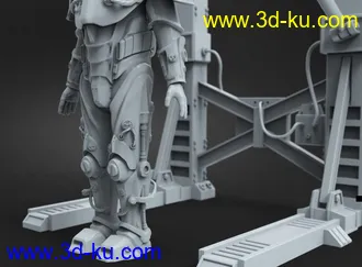 动力装甲-3D打印模型的图片