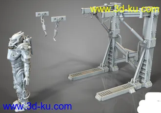 动力装甲-3D打印模型的图片