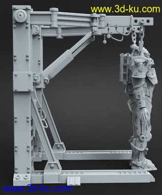 动力装甲-3D打印模型的图片