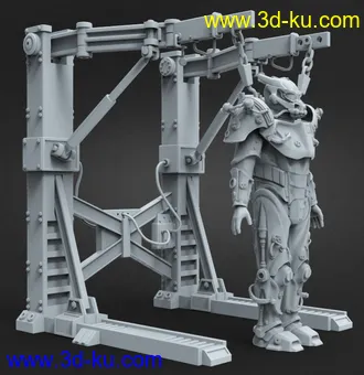 动力装甲-3D打印模型的图片