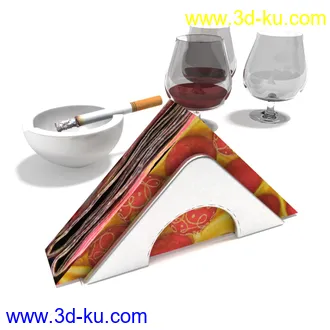 红酒,红酒杯,香烟,烟灰缸,红酒架,啤酒,酒瓶,雪茄,柠檬,冰,杯子,起子,开瓶器,模型合集的图片