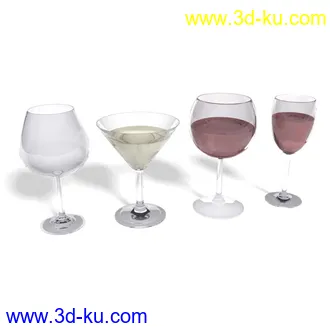 红酒,红酒杯,香烟,烟灰缸,红酒架,啤酒,酒瓶,雪茄,柠檬,冰,杯子,起子,开瓶器,模型合集的图片