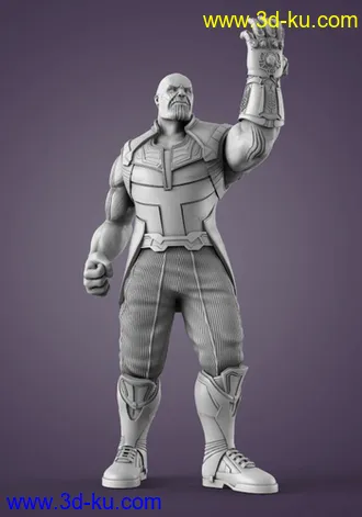 漫威反派-灭霸-3D打印模型的图片