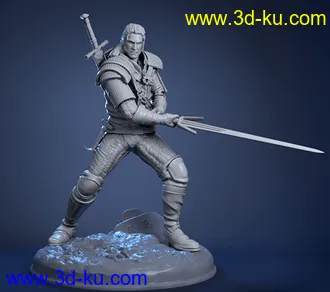 《巫师》角色-3D打印模型的图片