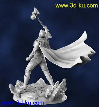《雷神》托尔-3D打印模型的图片