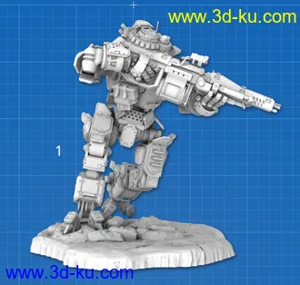 《泰坦陨落（Titanfall）》-3D打印模型的图片