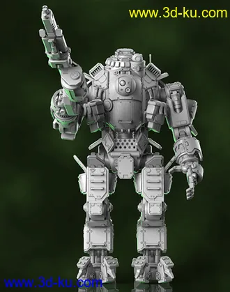 《泰坦陨落（Titanfall）》-3D打印模型的图片
