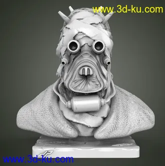 《星球大战》Tusken Raider-3D打印模型的图片
