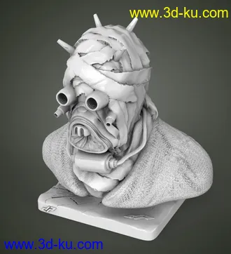 《星球大战》Tusken Raider-3D打印模型的图片