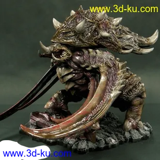 《星际争霸2》雷兽,猛犸-3D打印模型的图片