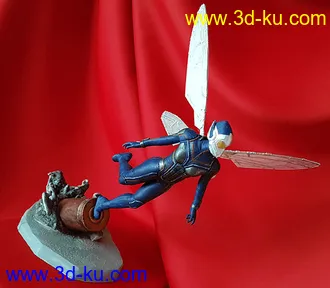 蚁人2:黄蜂女-3D打印模型的图片