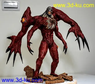 《生化危机》角色-3D打印模型的图片