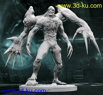 《生化危机》角色-3D打印模型的图片