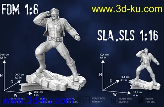 《X战警/X-MEN》-3D打印模型的图片