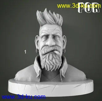 僵尸猎手-角色-3D打印模型的图片