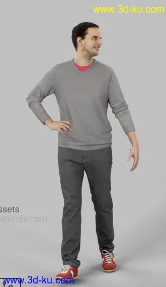 3D人物模型合集,82个模型的图片53