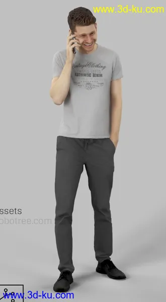 3D人物模型合集,82个模型的图片64