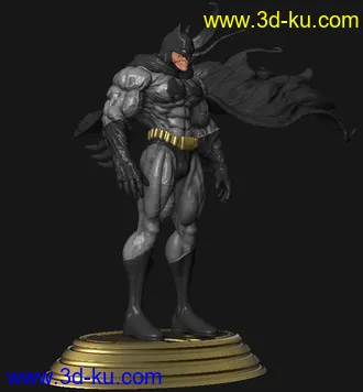肌肉蝙蝠侠-3D打印模型的图片