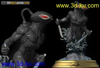 黑蝠鲼-3D打印模型的图片