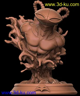 黑蝠鲼-3D打印模型的图片
