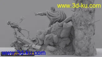 万磁王和金刚狼-3D打印模型的图片