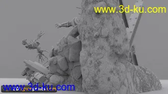 万磁王和金刚狼-3D打印模型的图片