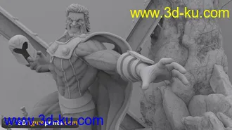 万磁王和金刚狼-3D打印模型的图片