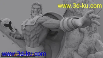 万磁王和金刚狼-3D打印模型的图片