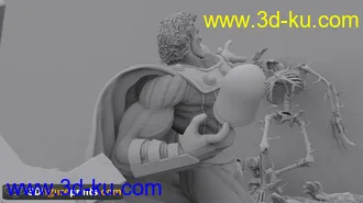 万磁王和金刚狼-3D打印模型的图片