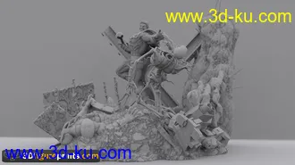 万磁王和金刚狼-3D打印模型的图片