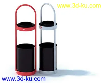 垃圾桶,垃圾箱,饮水机,桶装水,投影机,展示架,吊扇,模型合集的图片