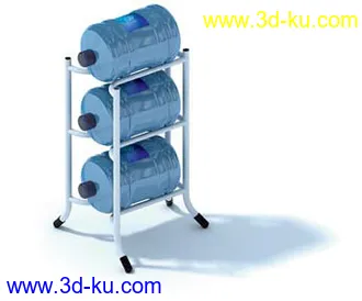 垃圾桶,垃圾箱,饮水机,桶装水,投影机,展示架,吊扇,模型合集的图片