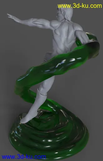 绿灯侠-3D打印模型的图片2
