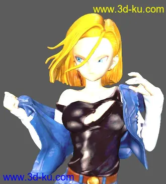 《龙珠》18号-3D打印模型的图片