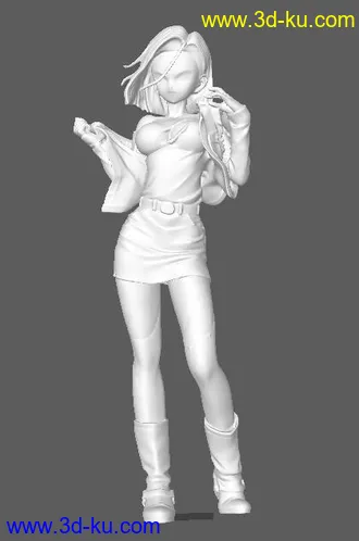 《龙珠》18号-3D打印模型的图片