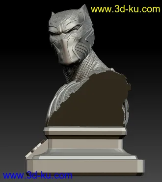 超级英雄-黑豹-3D打印模型的图片