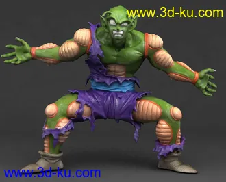 笛子魔童-3D打印模型的图片