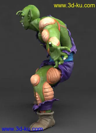 笛子魔童-3D打印模型的图片