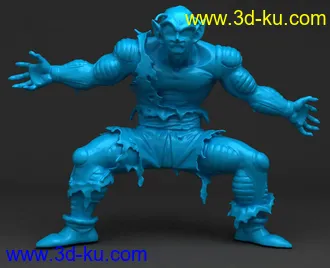 笛子魔童-3D打印模型的图片