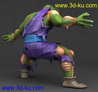 笛子魔童-3D打印模型的图片